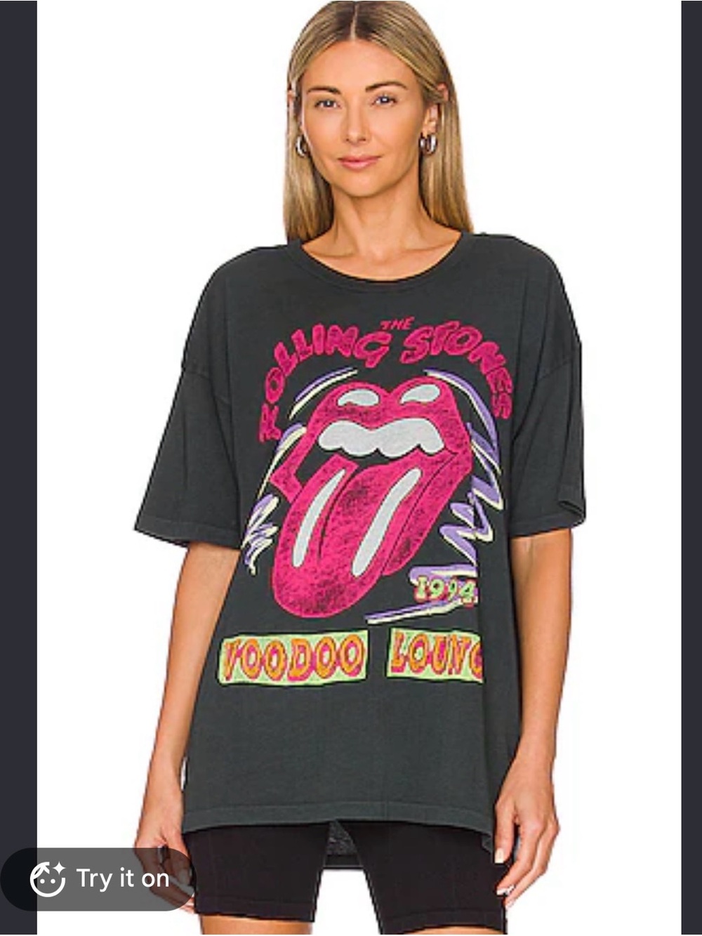 Daydreamer Rolling Stones voodoo lounge t-shirt world tour 1994 - L